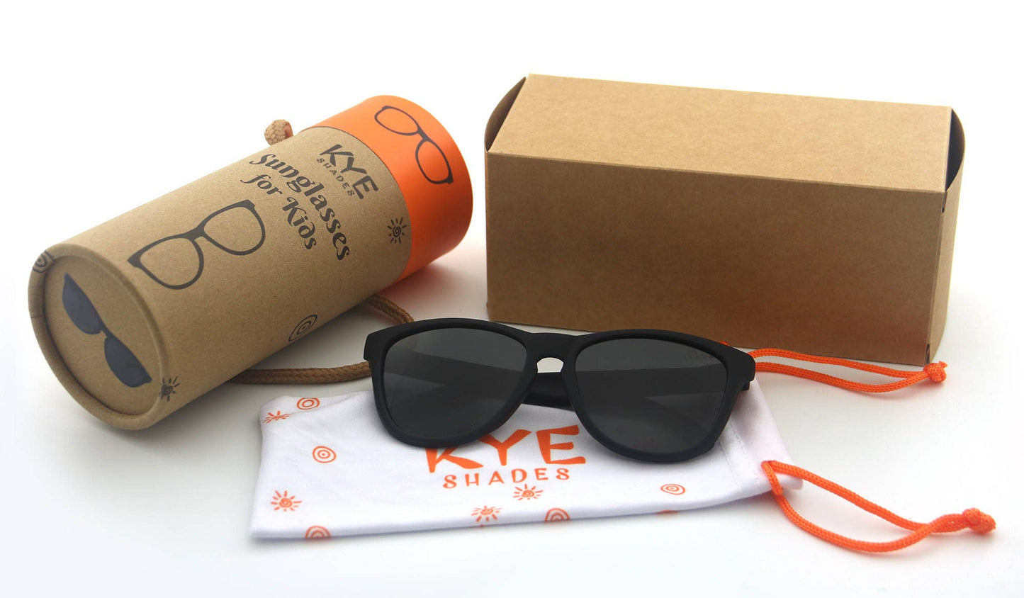 Black Bear Kids Polarized Sunglasses - Fits Ages 2-7