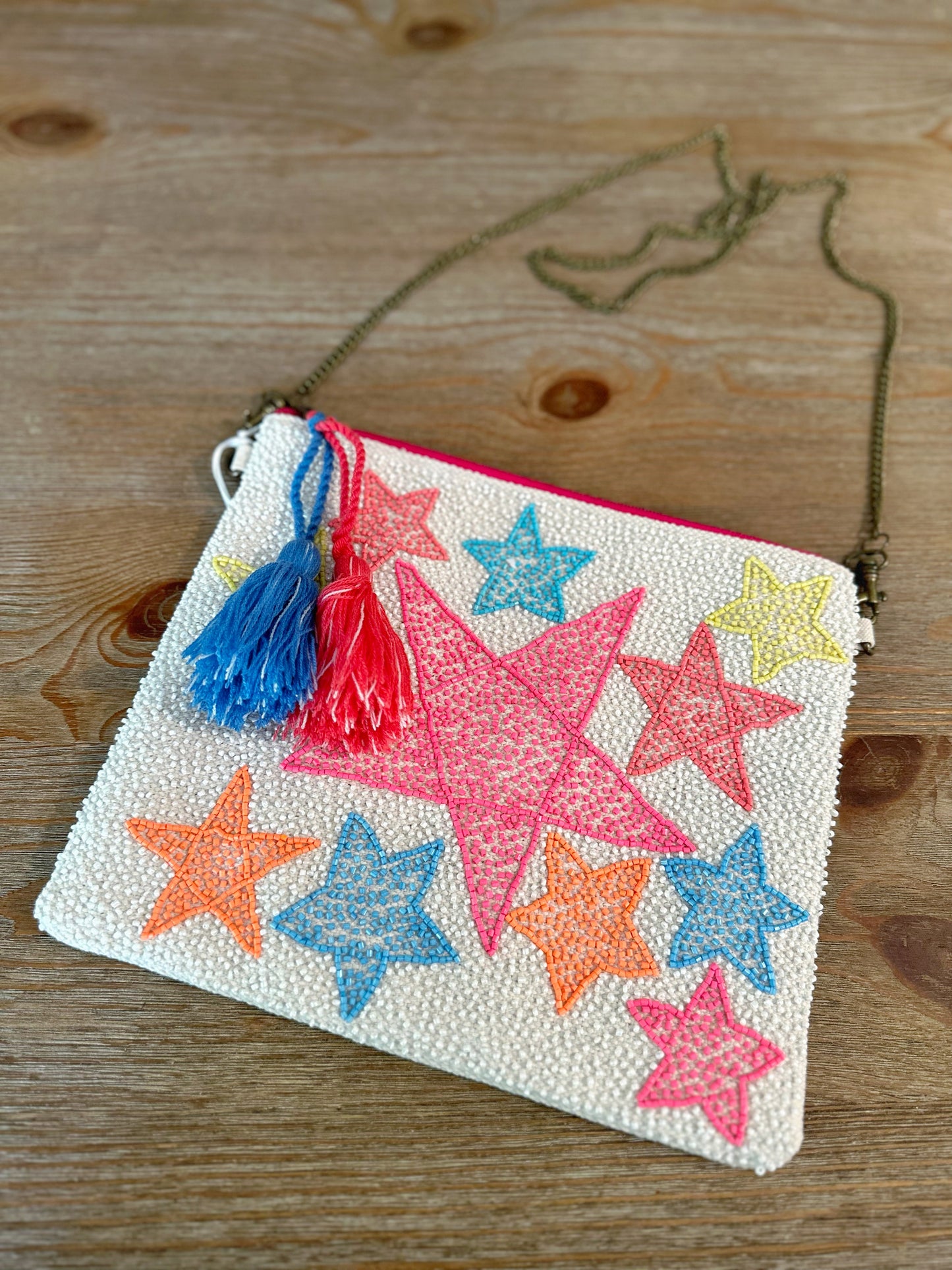 Star Beaded Purse