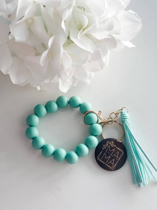 Mama Wristlet Keychain